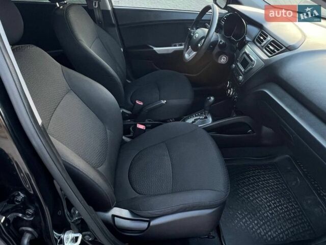 Черный Киа Рио, объемом двигателя 1.6 л и пробегом 155 тыс. км за 7300 $, фото 19 на Automoto.ua
