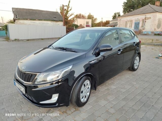 Черный Киа Рио, объемом двигателя 1.4 л и пробегом 41 тыс. км за 8200 $, фото 10 на Automoto.ua