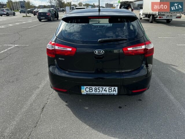 Черный Киа Рио, объемом двигателя 1.4 л и пробегом 125 тыс. км за 6000 $, фото 1 на Automoto.ua