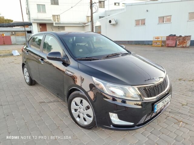 Черный Киа Рио, объемом двигателя 1.4 л и пробегом 41 тыс. км за 8200 $, фото 9 на Automoto.ua