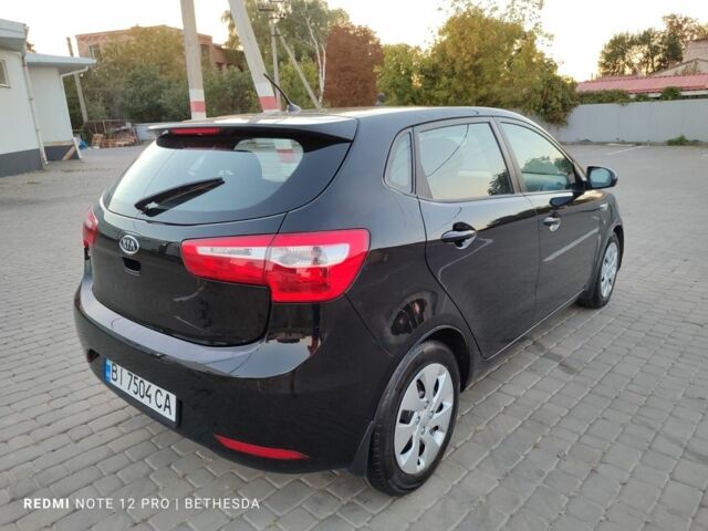 Черный Киа Рио, объемом двигателя 1.4 л и пробегом 41 тыс. км за 8200 $, фото 8 на Automoto.ua