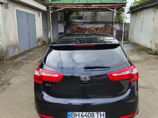 Черный Киа Рио, объемом двигателя 1.5 л и пробегом 225 тыс. км за 6500 $, фото 7 на Automoto.ua