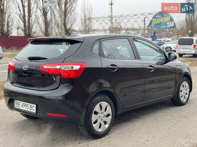 Черный Киа Рио, объемом двигателя 1.59 л и пробегом 103 тыс. км за 8200 $, фото 5 на Automoto.ua