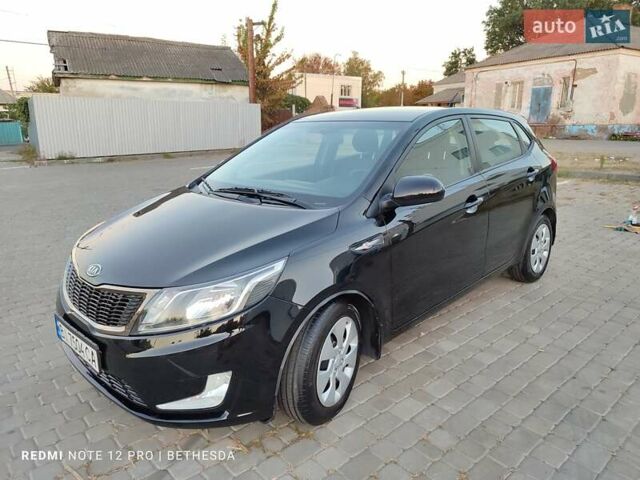 Черный Киа Рио, объемом двигателя 1.4 л и пробегом 42 тыс. км за 8200 $, фото 12 на Automoto.ua