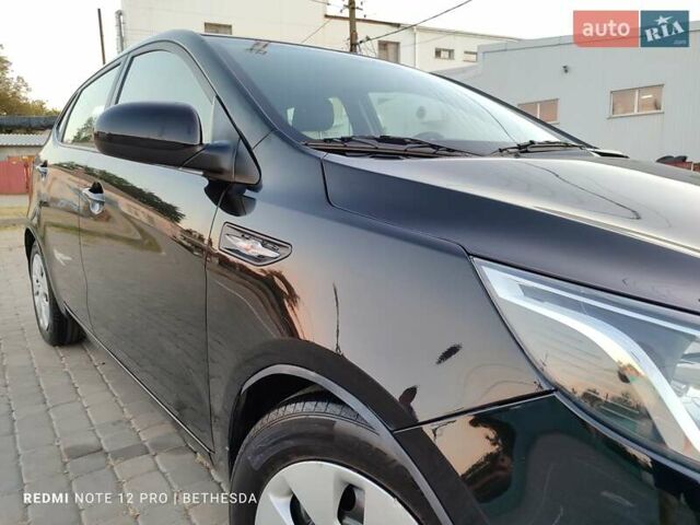Черный Киа Рио, объемом двигателя 1.4 л и пробегом 42 тыс. км за 8200 $, фото 17 на Automoto.ua