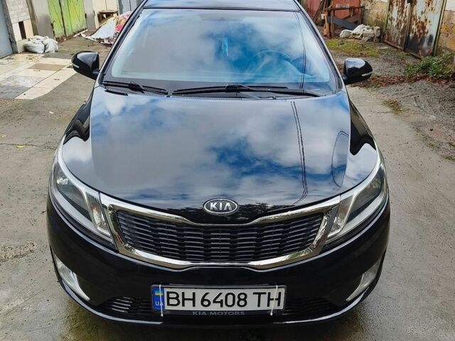 Черный Киа Рио, объемом двигателя 1.5 л и пробегом 225 тыс. км за 6500 $, фото 2 на Automoto.ua