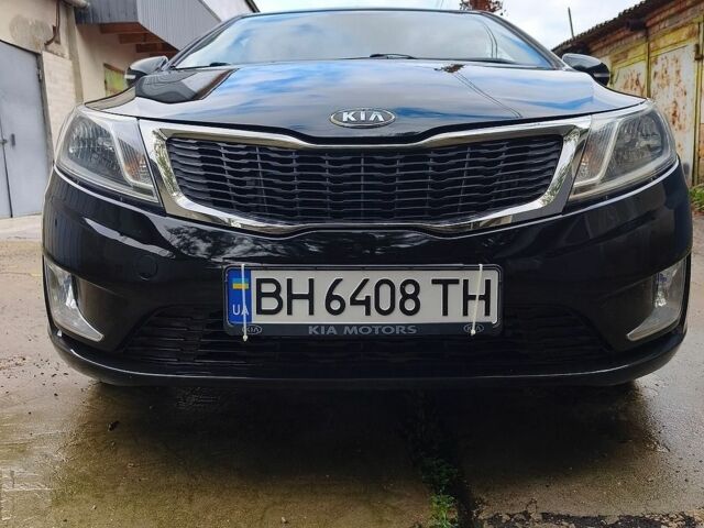 Черный Киа Рио, объемом двигателя 1.5 л и пробегом 225 тыс. км за 6500 $, фото 1 на Automoto.ua
