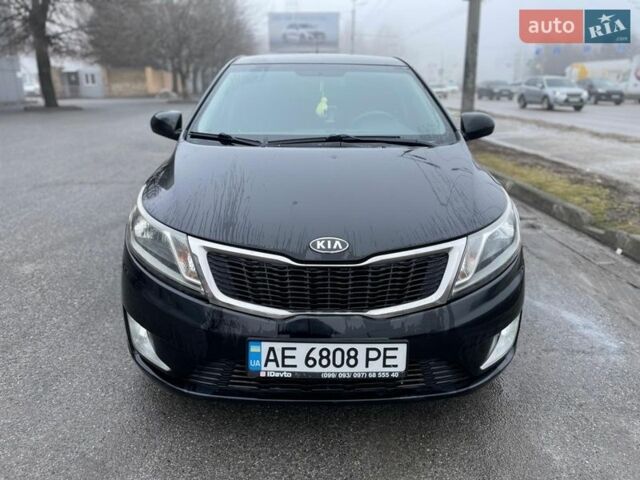 Черный Киа Рио, объемом двигателя 1.6 л и пробегом 155 тыс. км за 6600 $, фото 4 на Automoto.ua
