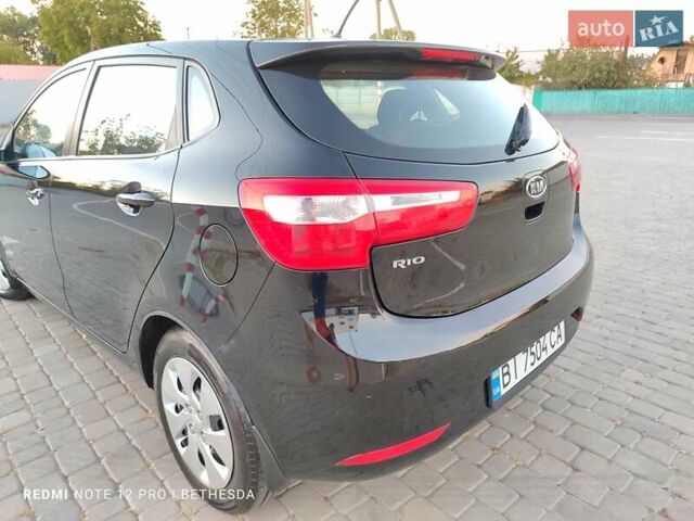 Киа Рио 2012 в Козельщине на Automoto.ua Черный Киа Рио, объемом двигателя 1.4 л и пробегом 41 тыс. км за 8200 $, фото 24 на Automoto.ua