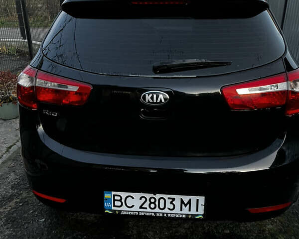 Черный Киа Рио, объемом двигателя 1.6 л и пробегом 162 тыс. км за 7000 $, фото 2 на Automoto.ua