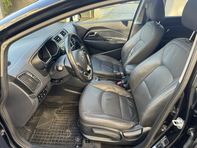 Черный Киа Рио, объемом двигателя 1.4 л и пробегом 159 тыс. км за 11200 $, фото 10 на Automoto.ua