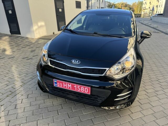Черный Киа Рио, объемом двигателя 1.4 л и пробегом 159 тыс. км за 11200 $, фото 1 на Automoto.ua