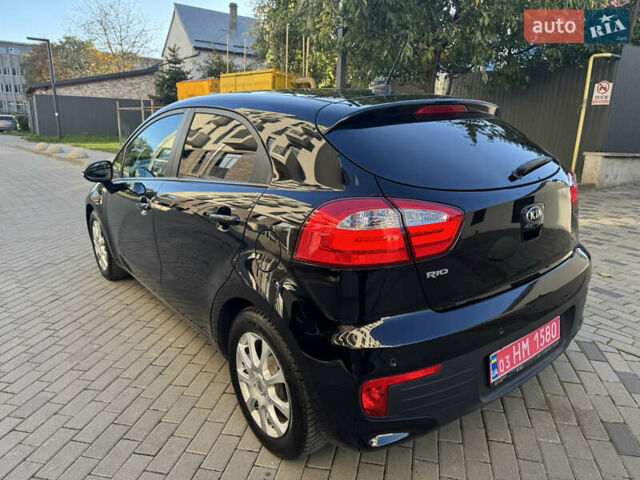 Черный Киа Рио, объемом двигателя 1.4 л и пробегом 159 тыс. км за 11500 $, фото 6 на Automoto.ua