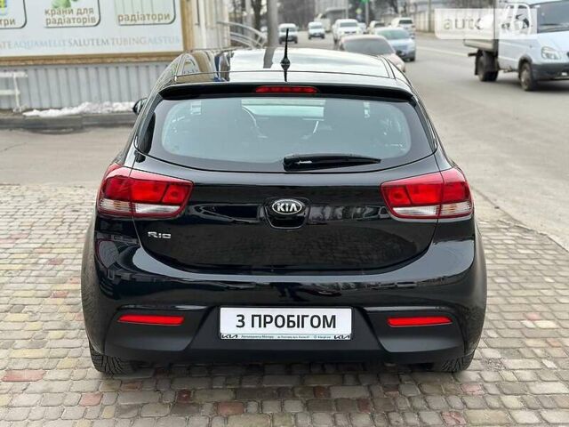 Черный Киа Рио, объемом двигателя 1.2 л и пробегом 79 тыс. км за 10100 $, фото 3 на Automoto.ua