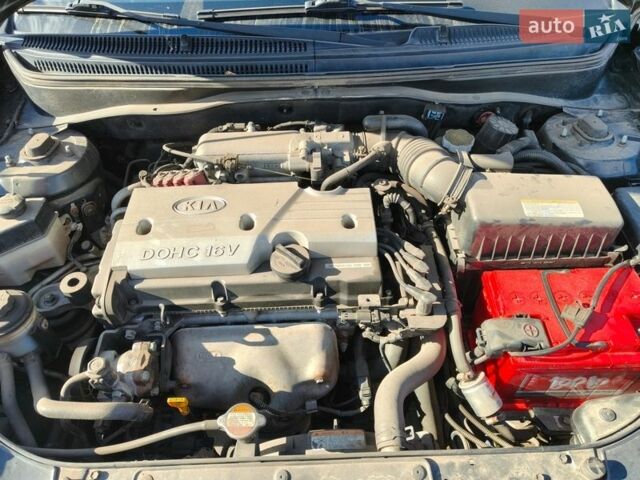 Черный Киа Рио, объемом двигателя 1.4 л и пробегом 187 тыс. км за 4300 $, фото 9 на Automoto.ua