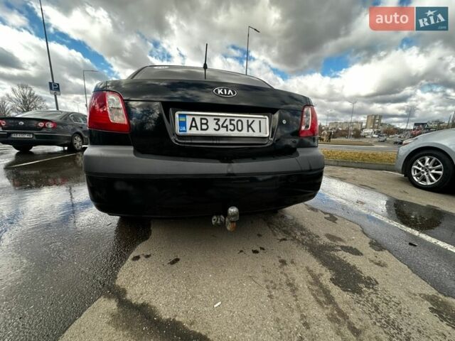 Черный Киа Рио, объемом двигателя 1.49 л и пробегом 152 тыс. км за 3500 $, фото 25 на Automoto.ua