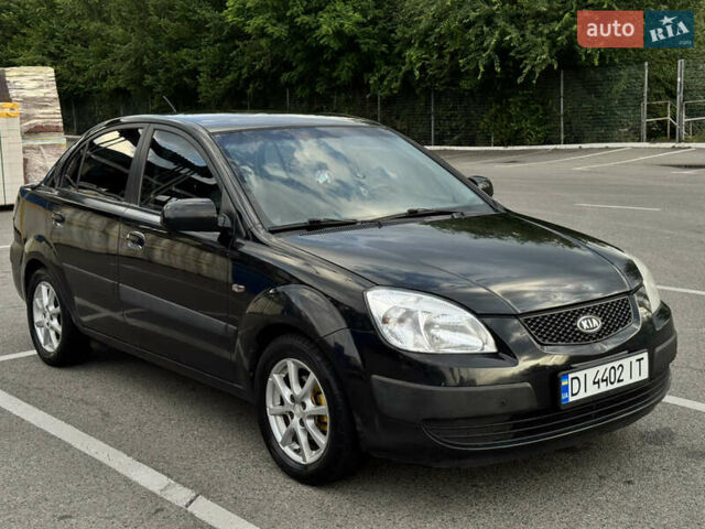 Черный Киа Рио, объемом двигателя 1.4 л и пробегом 225 тыс. км за 5000 $, фото 16 на Automoto.ua