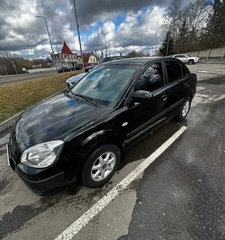 Черный Киа Рио, объемом двигателя 1.49 л и пробегом 152 тыс. км за 3500 $, фото 18 на Automoto.ua