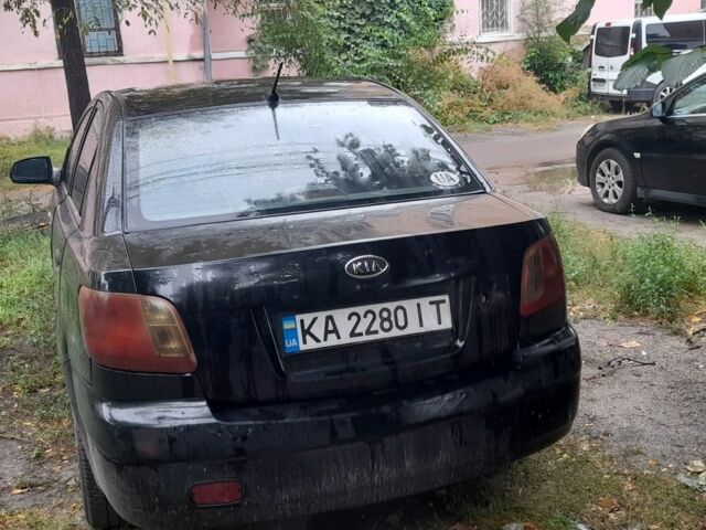 Чорний Кіа Ріо, об'ємом двигуна 1.4 л та пробігом 270 тис. км за 2198 $, фото 2 на Automoto.ua