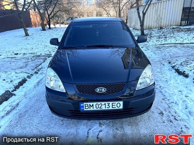 Черный Киа Рио, объемом двигателя 1.4 л и пробегом 1200 тыс. км за 5000 $, фото 1 на Automoto.ua