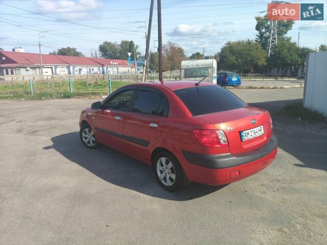 Черный Киа Рио, объемом двигателя 1.4 л и пробегом 189 тыс. км за 4500 $, фото 6 на Automoto.ua