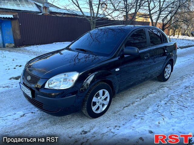 Черный Киа Рио, объемом двигателя 1.4 л и пробегом 1200 тыс. км за 5000 $, фото 1 на Automoto.ua