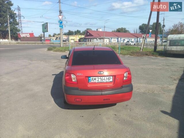 Черный Киа Рио, объемом двигателя 1.4 л и пробегом 189 тыс. км за 4500 $, фото 3 на Automoto.ua