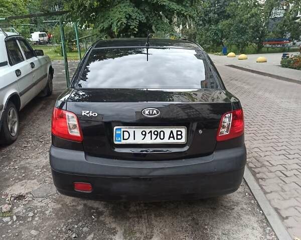 Чорний Кіа Ріо, об'ємом двигуна 1.4 л та пробігом 260 тис. км за 3800 $, фото 9 на Automoto.ua