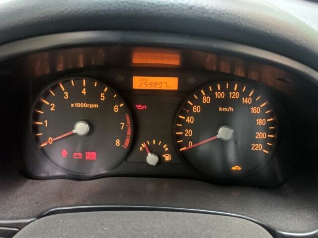 Черный Киа Рио, объемом двигателя 1.4 л и пробегом 260 тыс. км за 3800 $, фото 1 на Automoto.ua