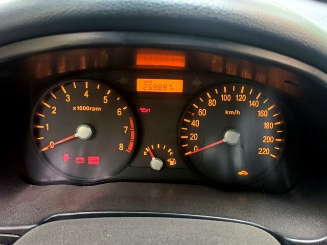 Черный Киа Рио, объемом двигателя 1.4 л и пробегом 260 тыс. км за 3900 $, фото 6 на Automoto.ua
