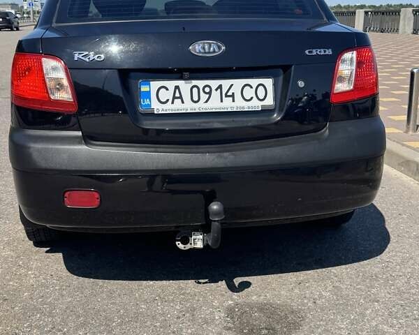 Черный Киа Рио, объемом двигателя 1.5 л и пробегом 287 тыс. км за 5500 $, фото 11 на Automoto.ua