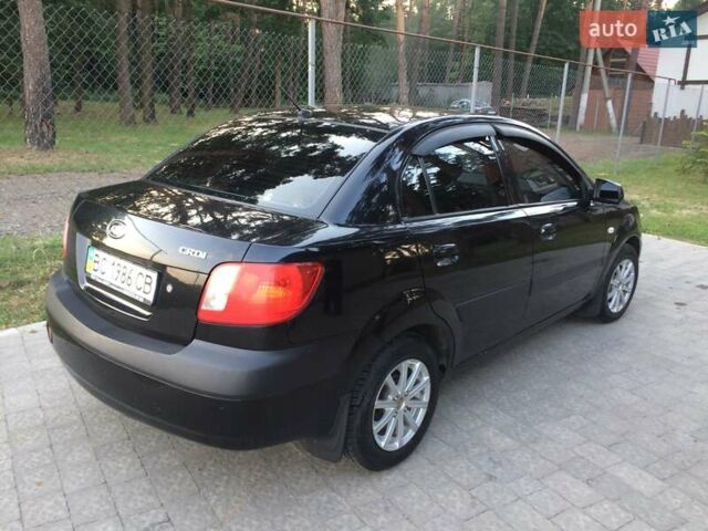 Черный Киа Рио, объемом двигателя 1.5 л и пробегом 360 тыс. км за 4300 $, фото 4 на Automoto.ua
