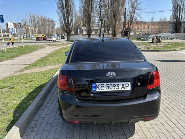 Черный Киа Рио, объемом двигателя 1.4 л и пробегом 290 тыс. км за 4500 $, фото 1 на Automoto.ua