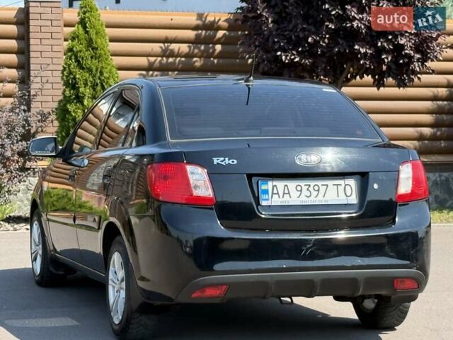Черный Киа Рио, объемом двигателя 1.4 л и пробегом 151 тыс. км за 4500 $, фото 19 на Automoto.ua