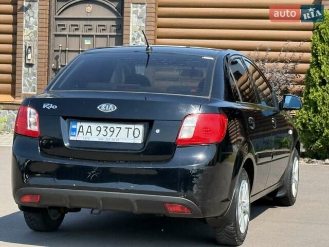 Черный Киа Рио, объемом двигателя 1.4 л и пробегом 151 тыс. км за 4500 $, фото 23 на Automoto.ua