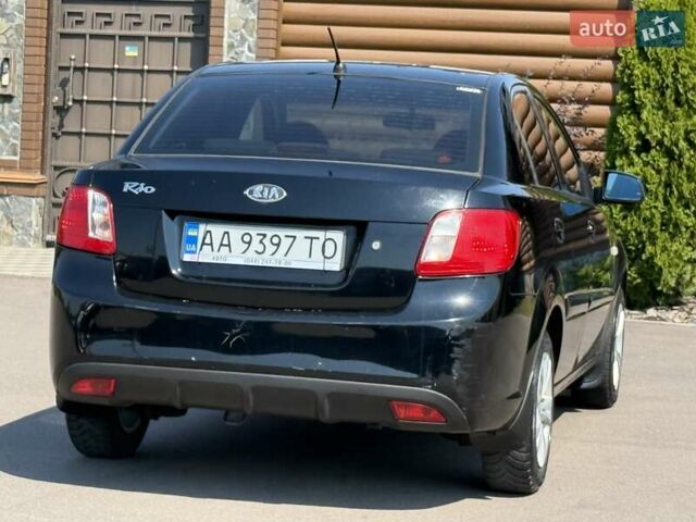 Черный Киа Рио, объемом двигателя 1.4 л и пробегом 151 тыс. км за 4500 $, фото 22 на Automoto.ua
