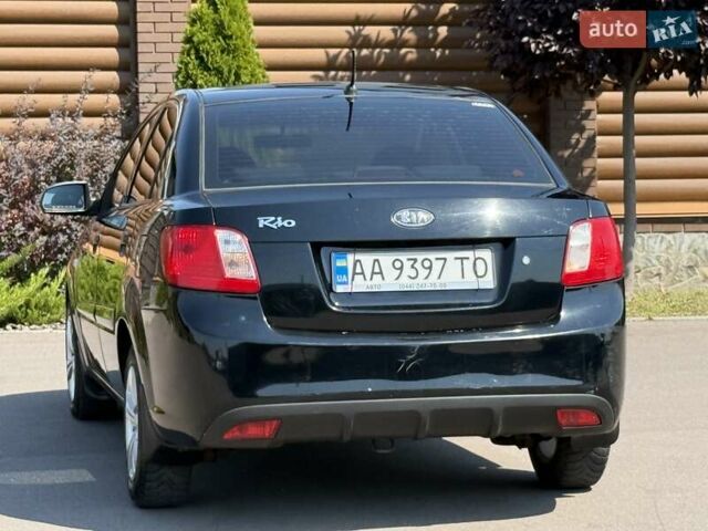 Черный Киа Рио, объемом двигателя 1.4 л и пробегом 151 тыс. км за 4500 $, фото 21 на Automoto.ua