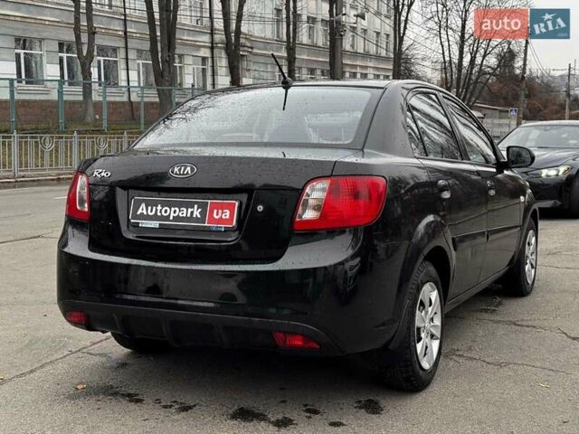 Черный Киа Рио, объемом двигателя 1.4 л и пробегом 151 тыс. км за 6490 $, фото 13 на Automoto.ua