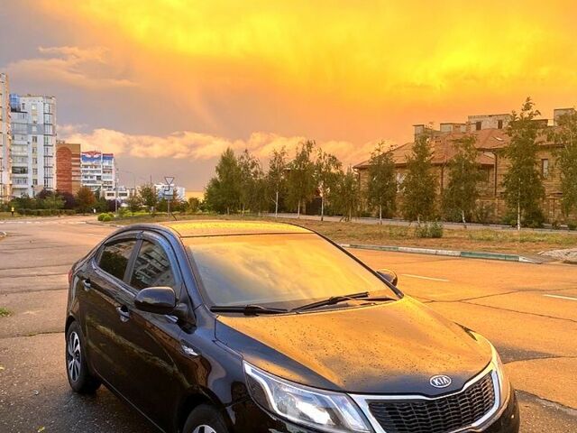 Черный Киа Рио, объемом двигателя 1.4 л и пробегом 205 тыс. км за 6200 $, фото 4 на Automoto.ua