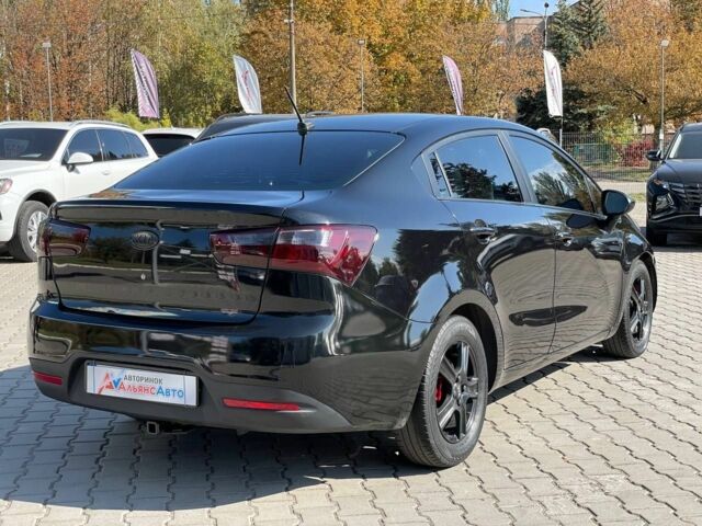 Черный Киа Рио, объемом двигателя 1.6 л и пробегом 220 тыс. км за 5500 $, фото 6 на Automoto.ua