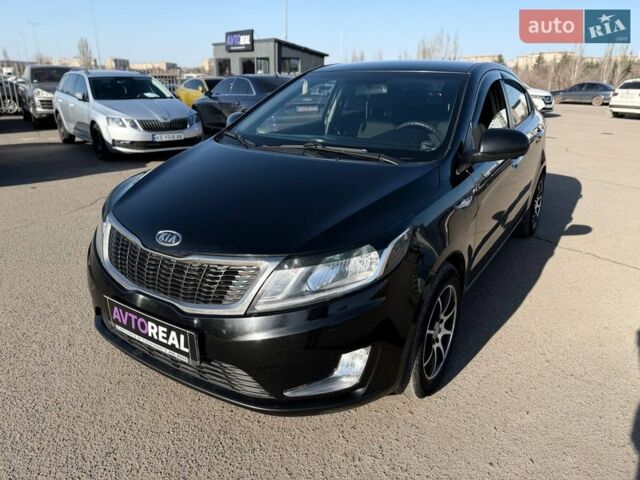 Черный Киа Рио, объемом двигателя 1.4 л и пробегом 162 тыс. км за 7700 $, фото 10 на Automoto.ua
