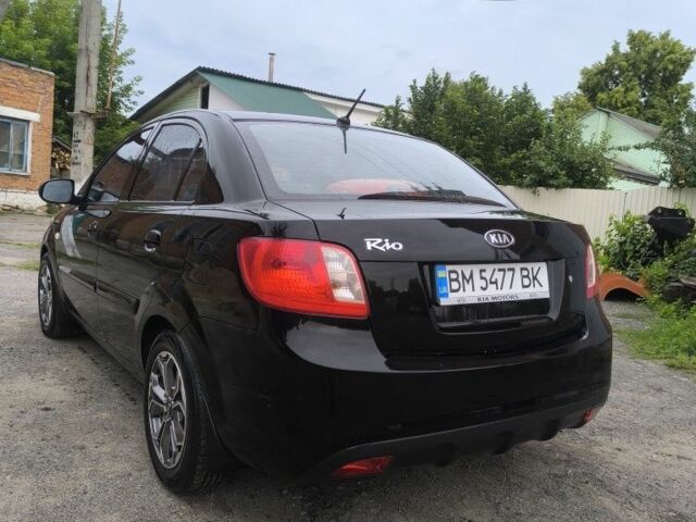 Черный Киа Рио, объемом двигателя 1.4 л и пробегом 137 тыс. км за 6300 $, фото 2 на Automoto.ua