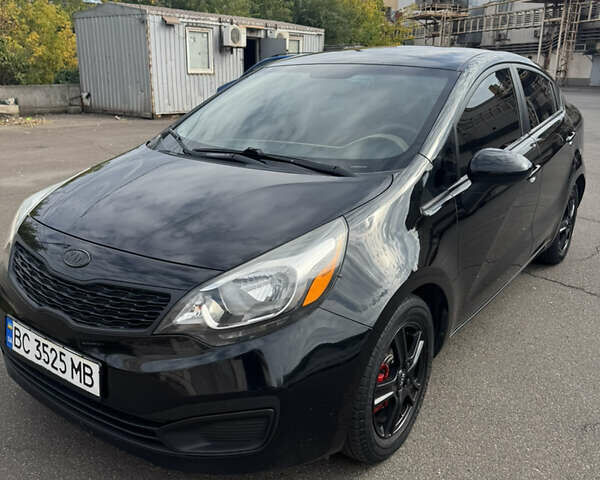 Черный Киа Рио, объемом двигателя 1.59 л и пробегом 220 тыс. км за 5500 $, фото 6 на Automoto.ua