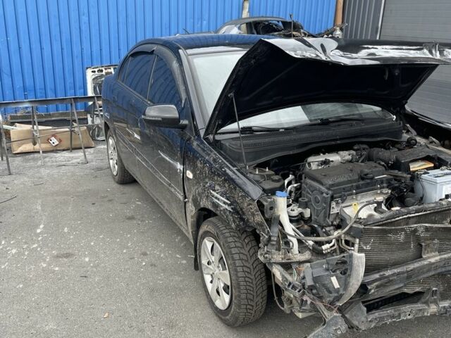 Черный Киа Рио, объемом двигателя 1.4 л и пробегом 150 тыс. км за 1800 $, фото 3 на Automoto.ua