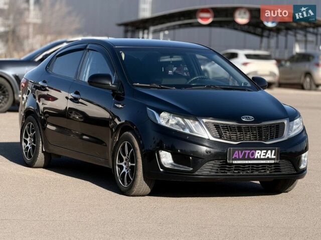Черный Киа Рио, объемом двигателя 1.4 л и пробегом 162 тыс. км за 7700 $, фото 7 на Automoto.ua