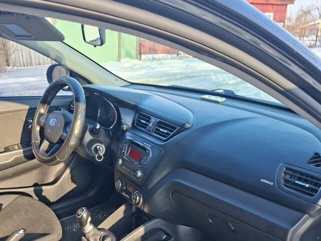 Черный Киа Рио, объемом двигателя 1.6 л и пробегом 231 тыс. км за 7400 $, фото 20 на Automoto.ua