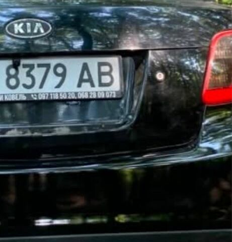 Черный Киа Рио, объемом двигателя 1.4 л и пробегом 270 тыс. км за 4499 $, фото 10 на Automoto.ua