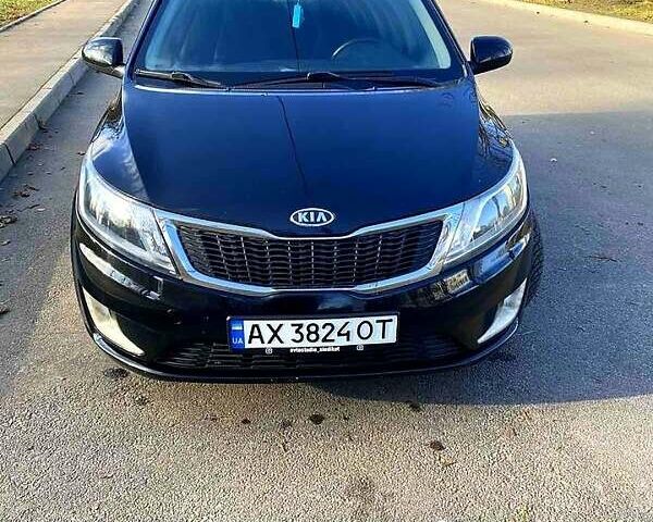 Черный Киа Рио, объемом двигателя 1.4 л и пробегом 1 тыс. км за 7100 $, фото 7 на Automoto.ua