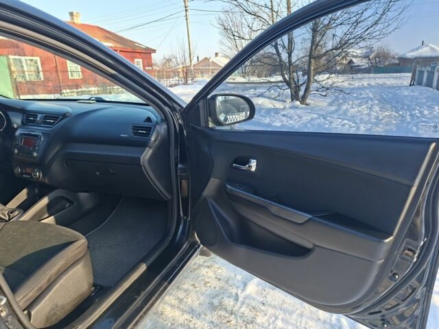 Черный Киа Рио, объемом двигателя 1.6 л и пробегом 231 тыс. км за 7400 $, фото 18 на Automoto.ua