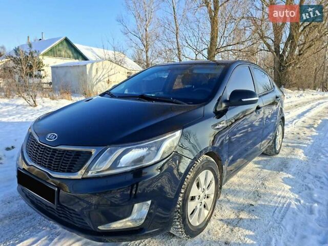 Черный Киа Рио, объемом двигателя 1.59 л и пробегом 231 тыс. км за 7100 $, фото 2 на Automoto.ua